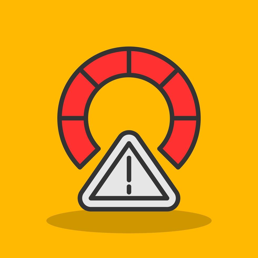 Risk Vector Icon Design