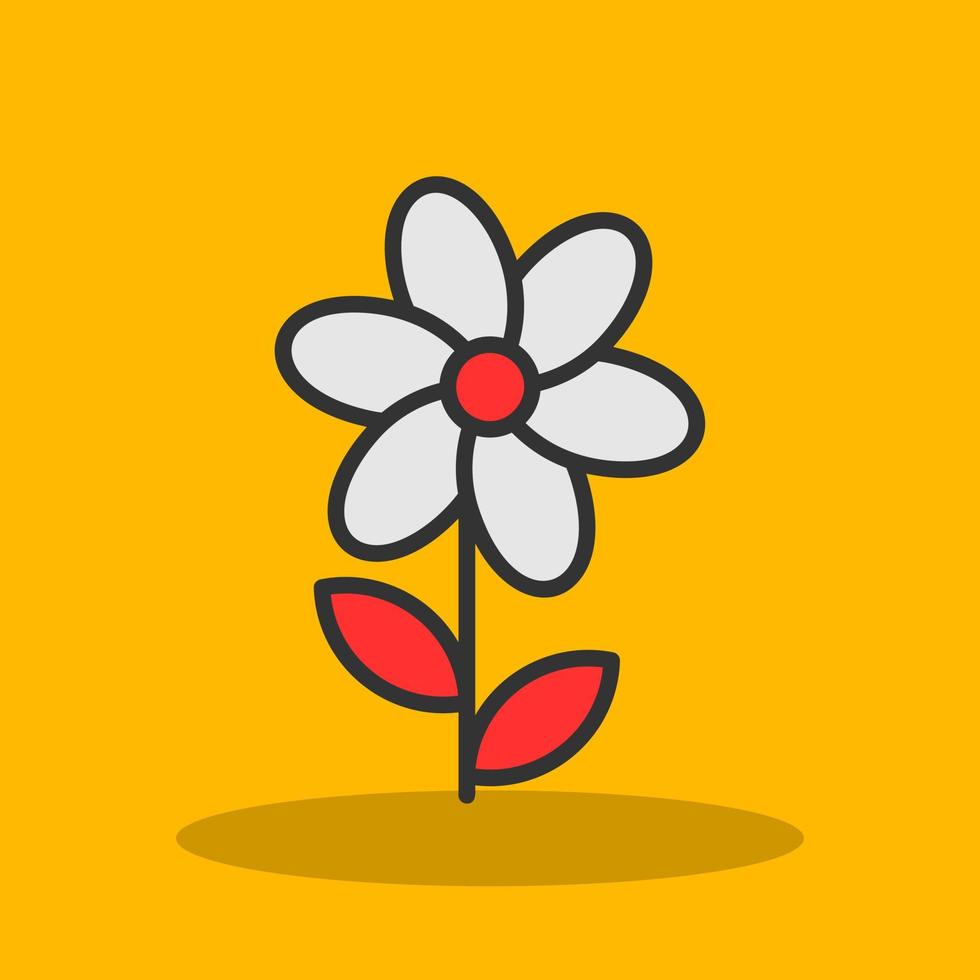 Flower Vector Icon Design