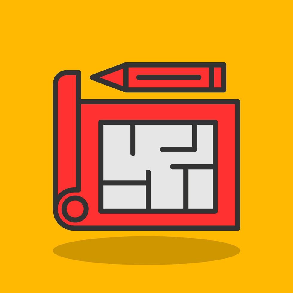 Blueprint Vector Icon Design