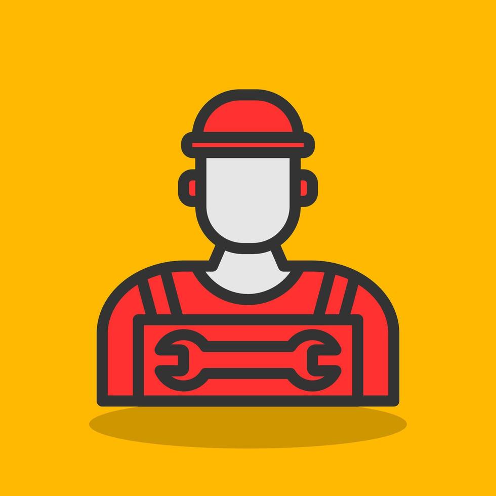 Technician Vector Icon Design