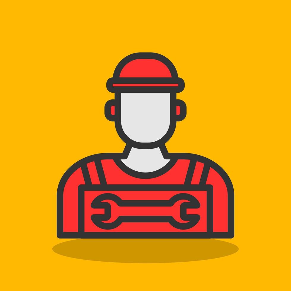 Technician Vector Icon Design