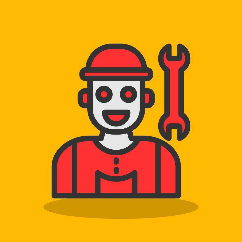 Plumber Vector Icon Design