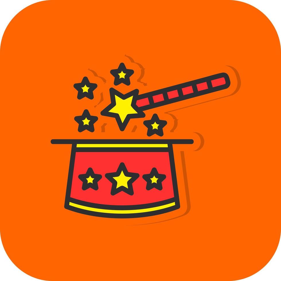 Magic Trick Vector Icon Design