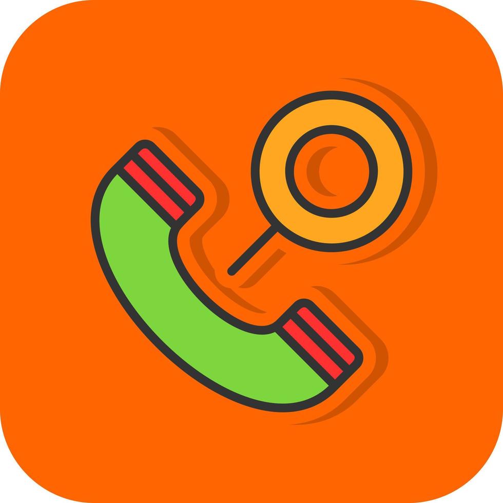 Phone Call Vector Icon Design