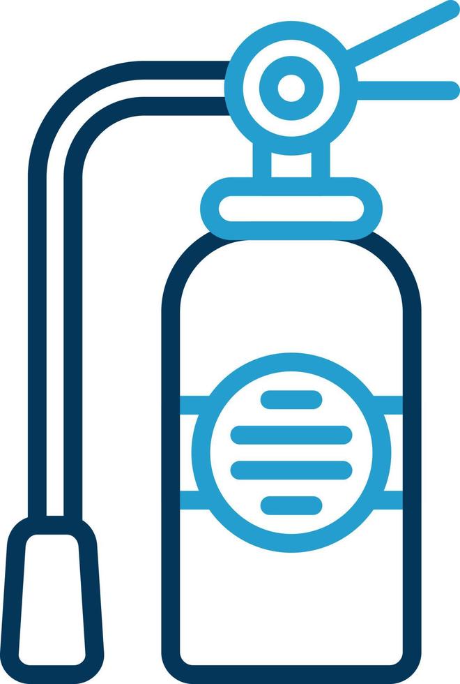 Fire Extinguisher Vector Icon Design