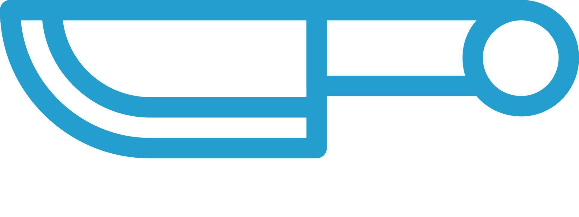 Knife Vector Icon Design