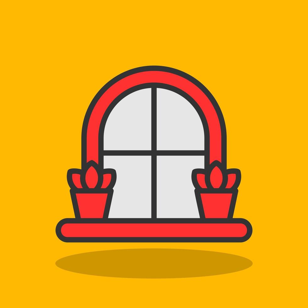 Window Vector Icon Design