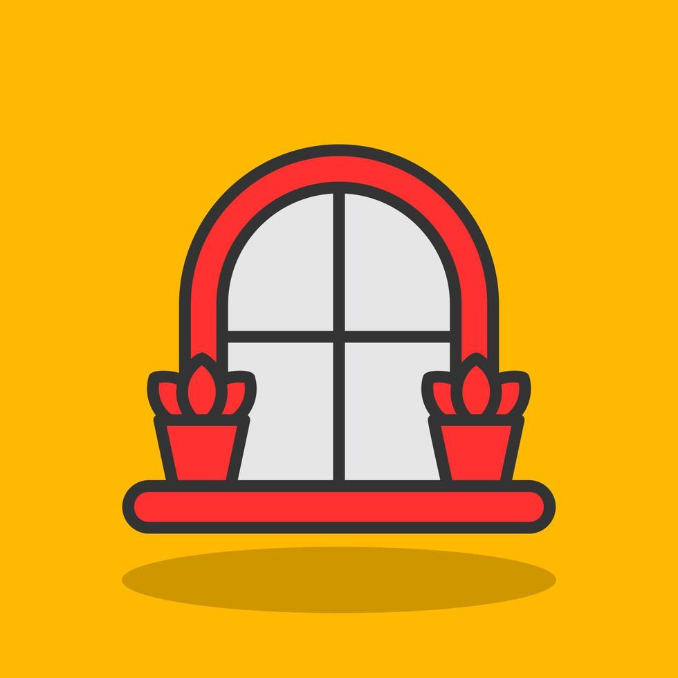 diseño de icono de vector de ventana