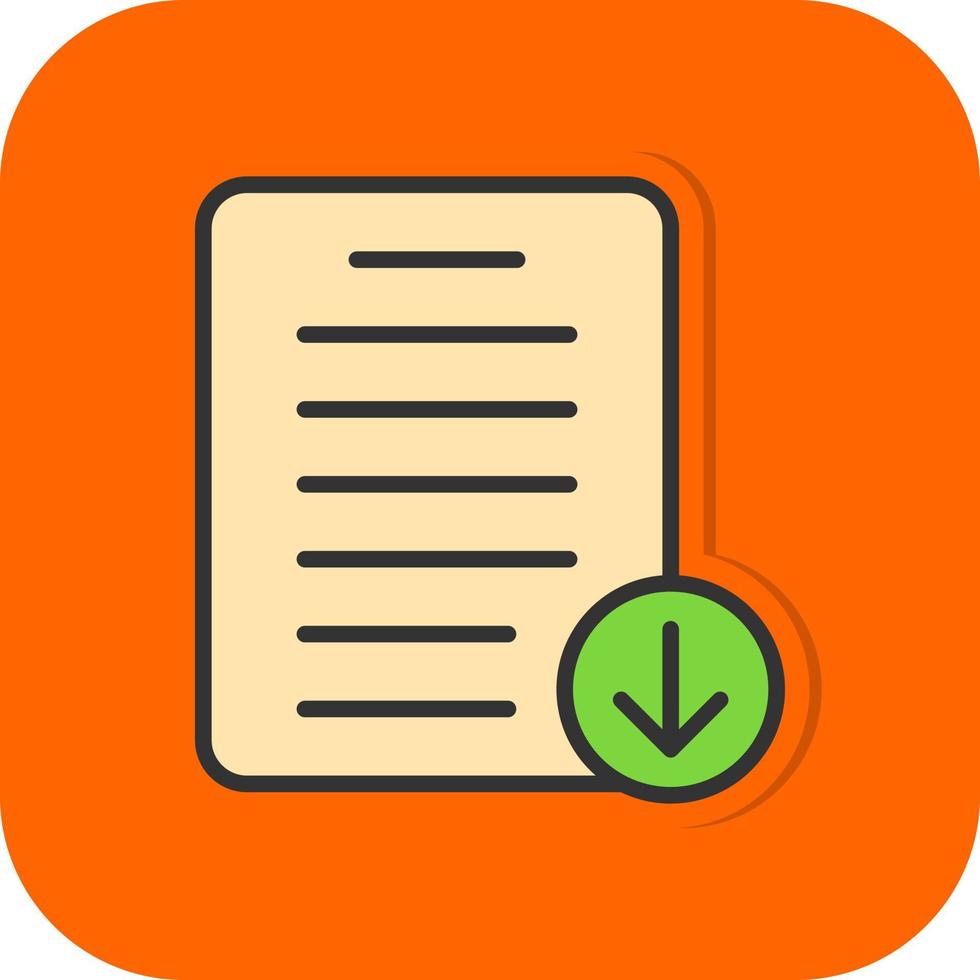 Download File Vector Icon Design