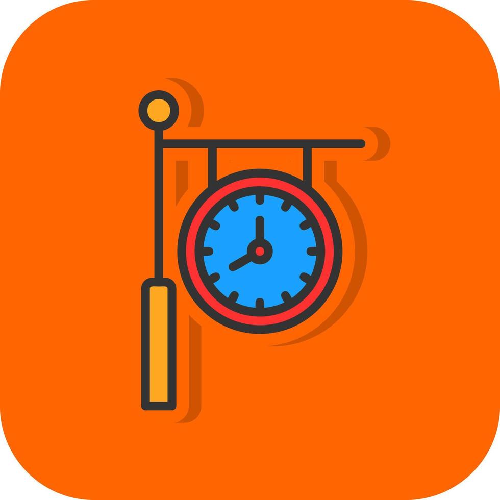 Clock Vector Icon Design