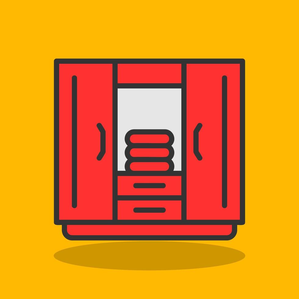 Wardrobe Vector Icon Design