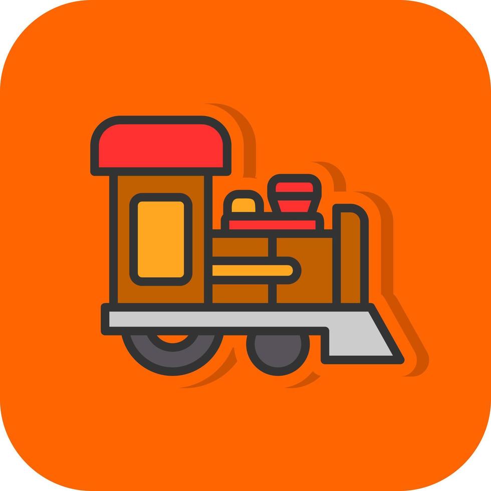 Train Vector Icon Design