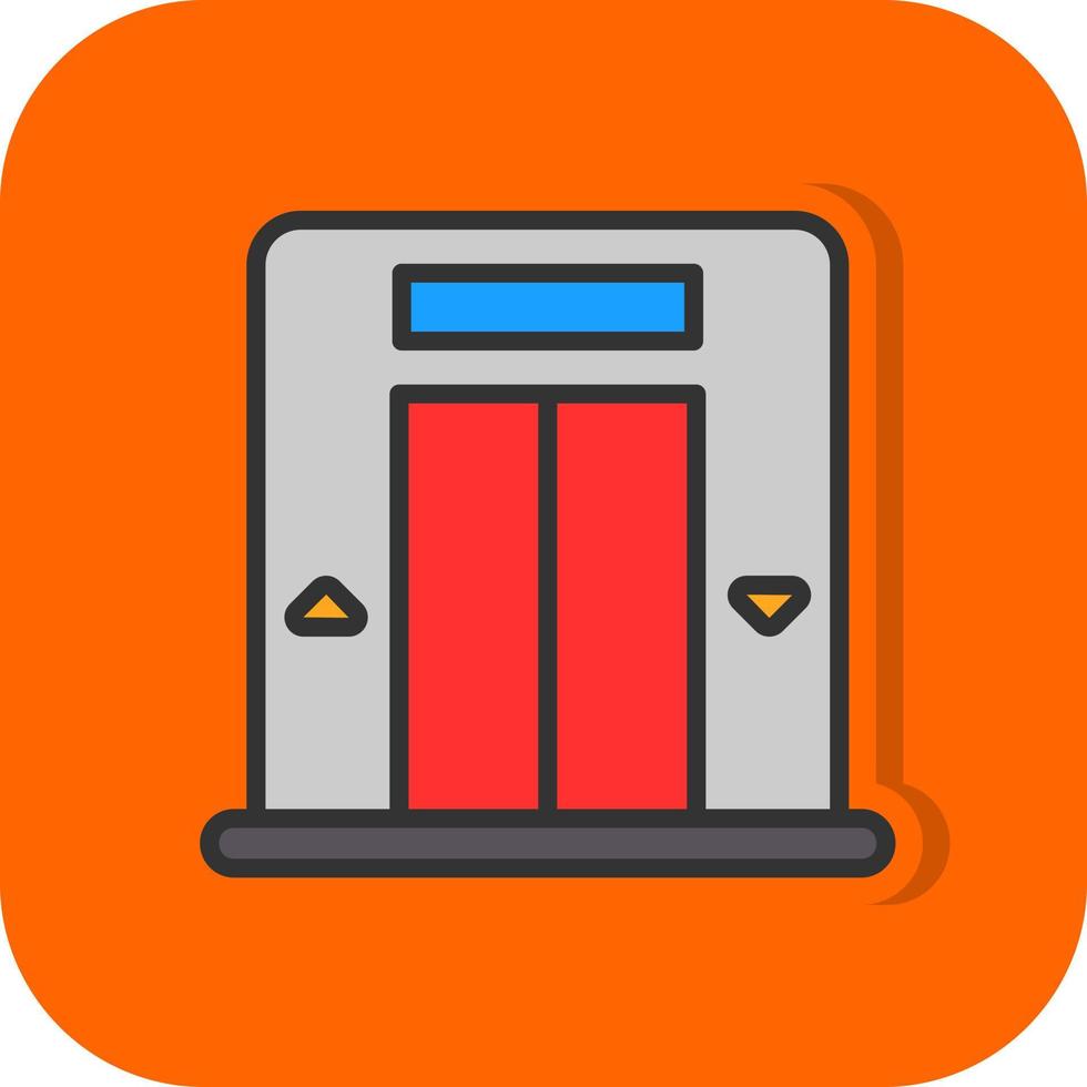 Elevator Vector Icon Design