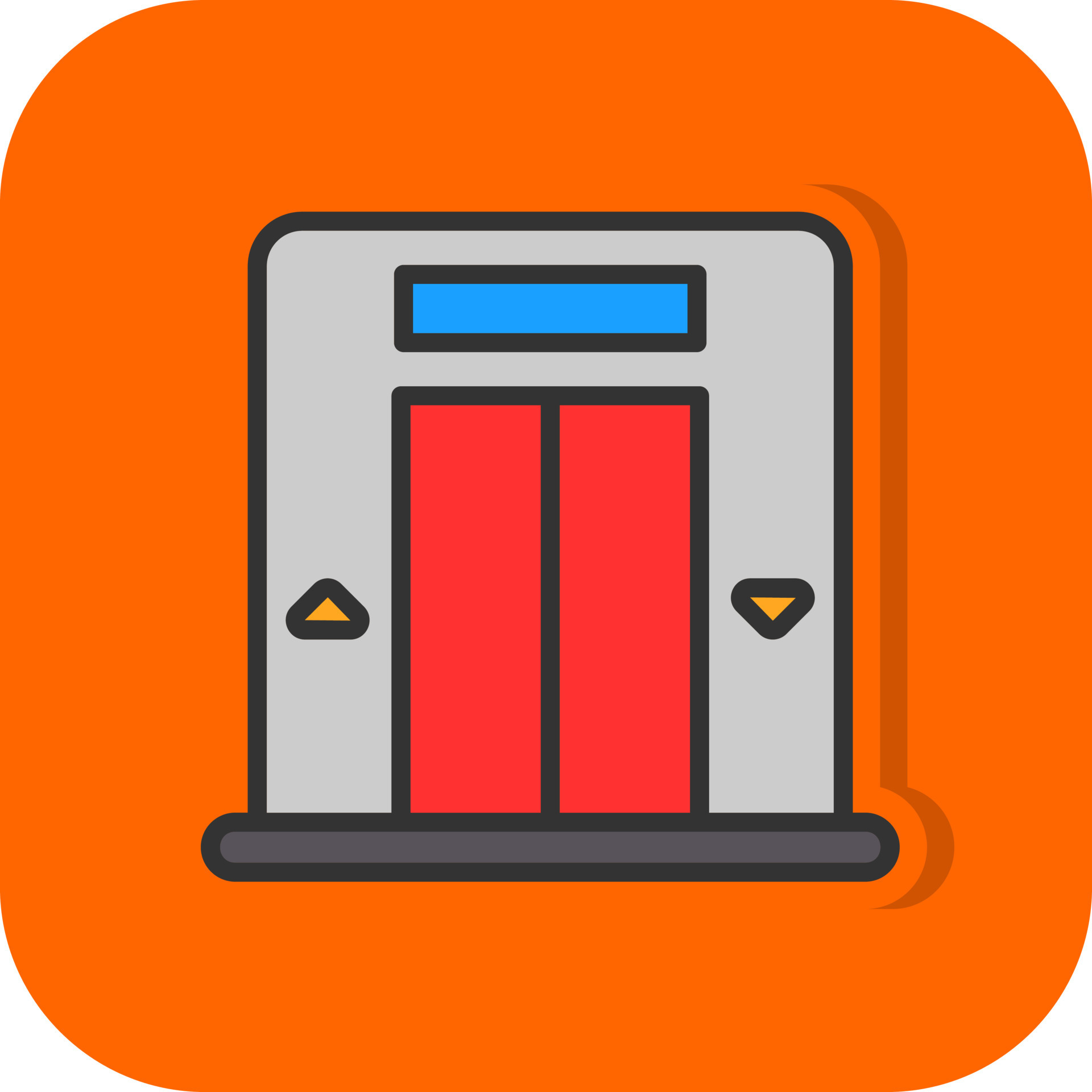 Elevator Vector Icon Design 20047016 Vector Art at Vecteezy