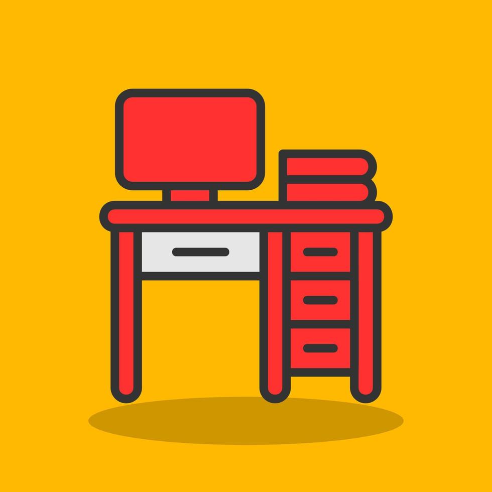 Desk Vector Icon Design