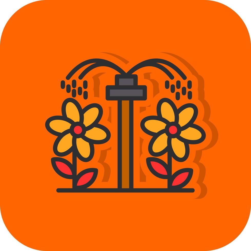 Sprinkler Vector Icon Design