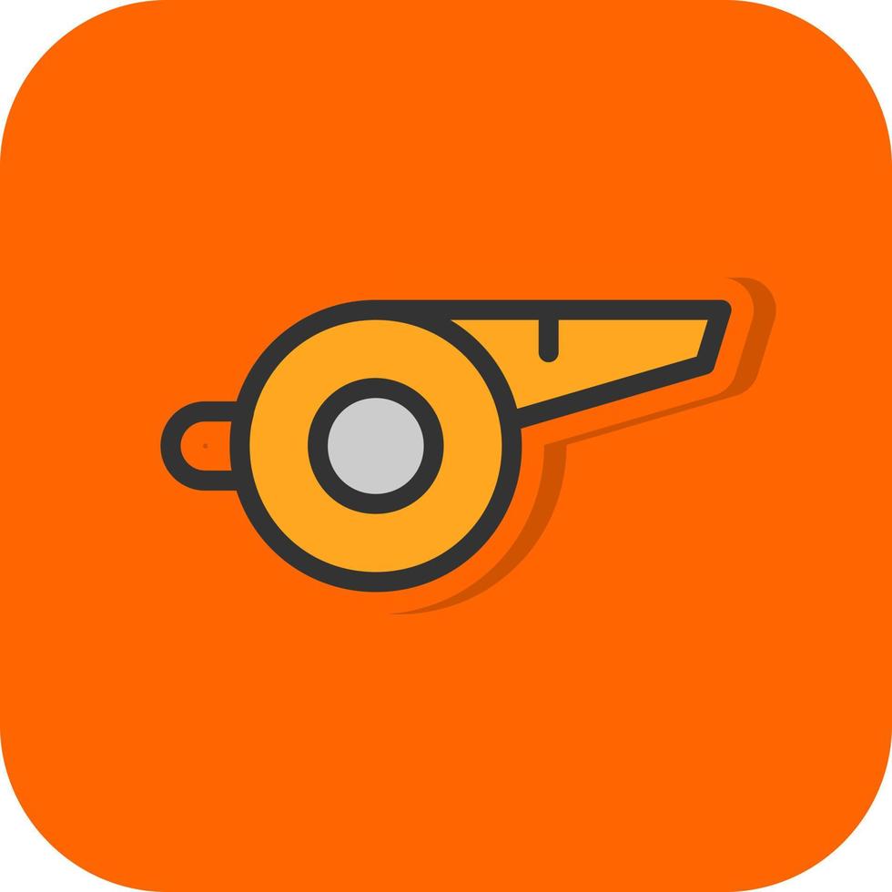 Whistle Vector Icon Design