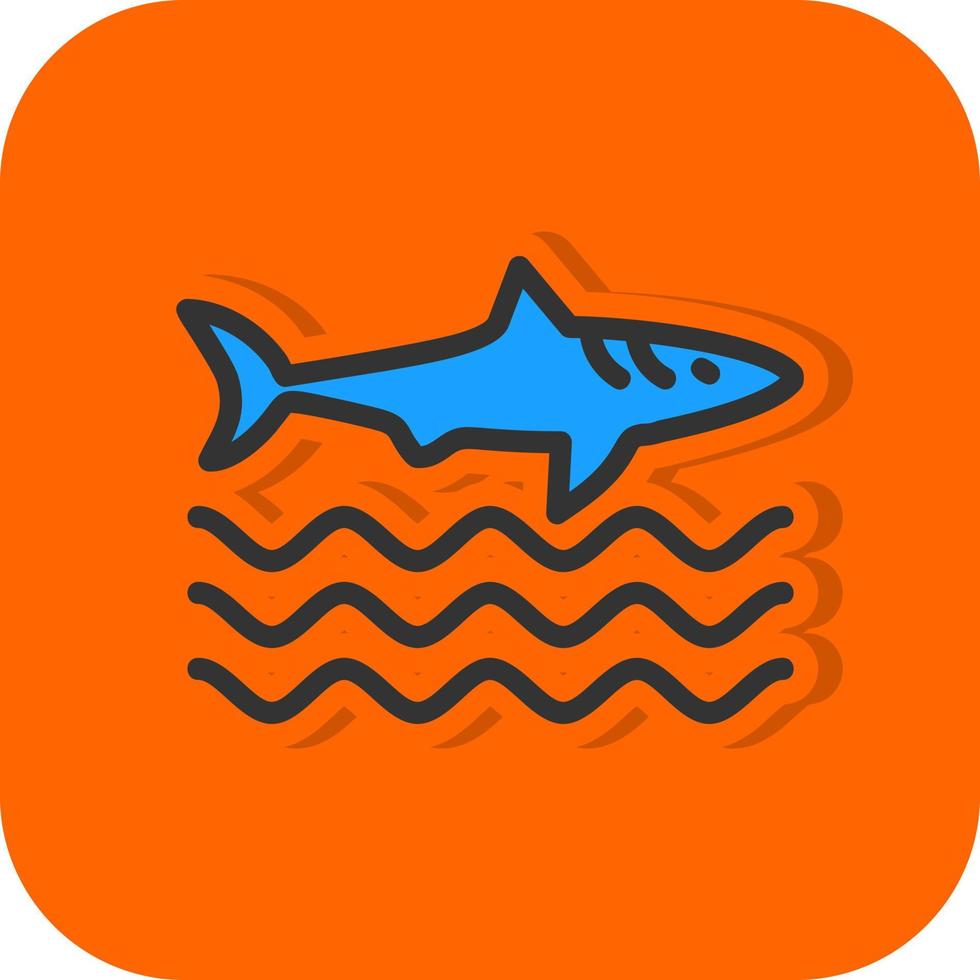 Shark Vector Icon Design