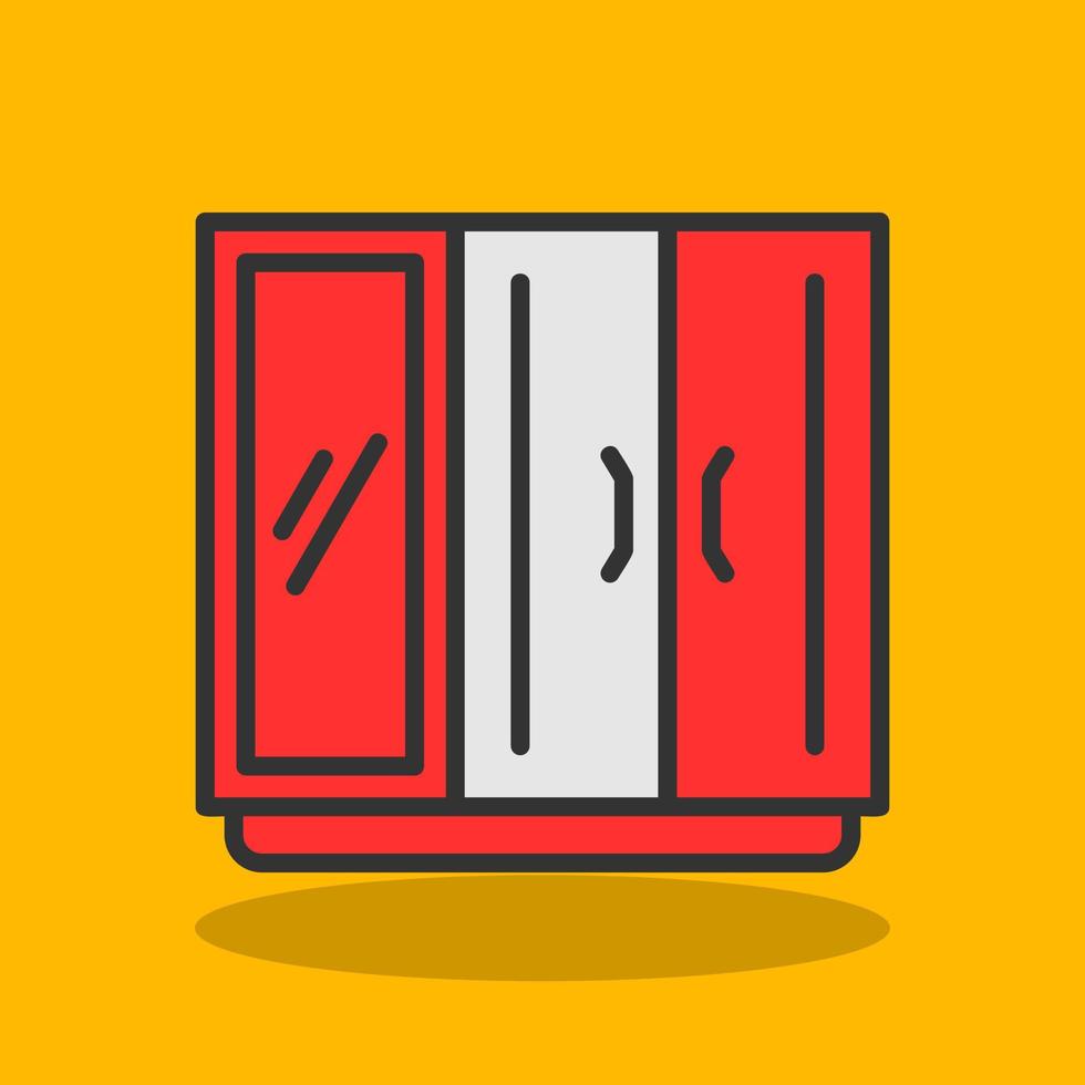 Wardrobe Vector Icon Design