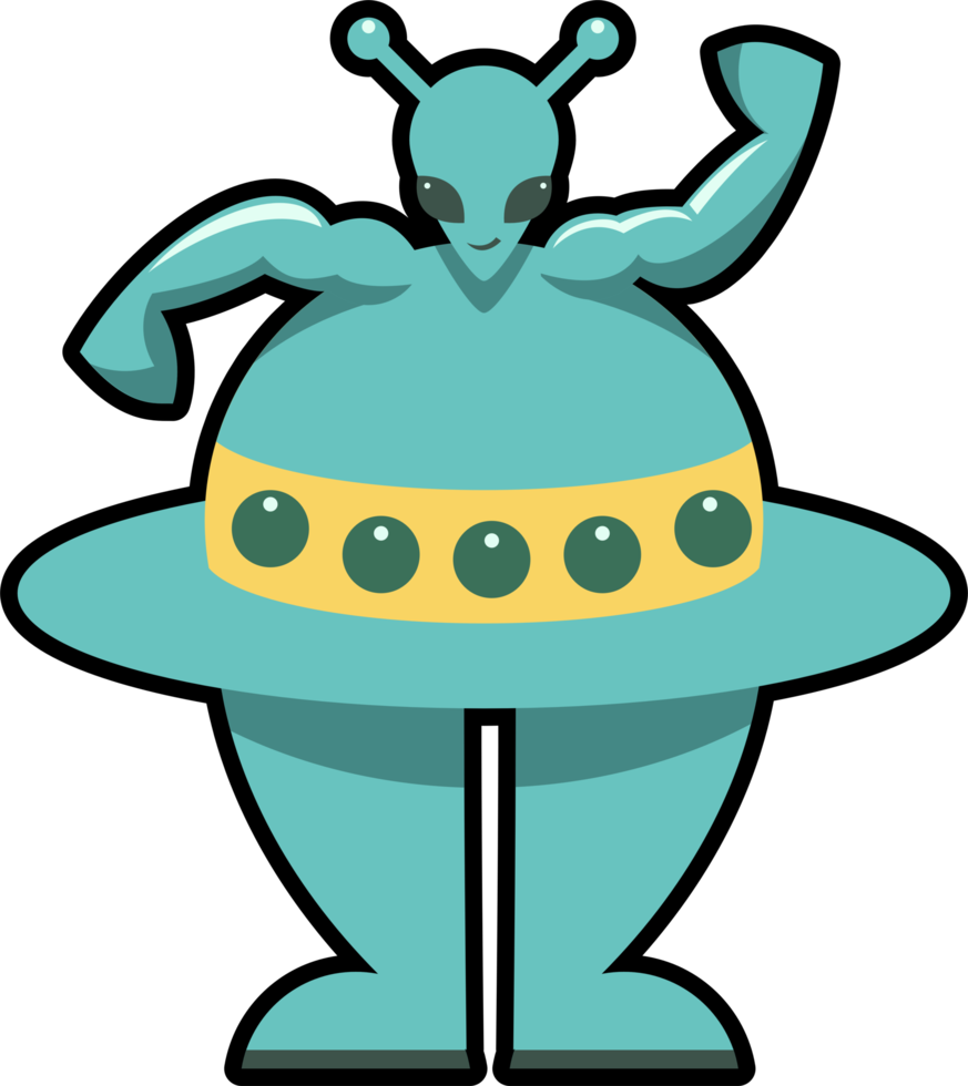 extraterrestre linda png gráfico clipart diseño