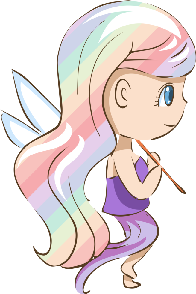 Fairy png graphic clipart design