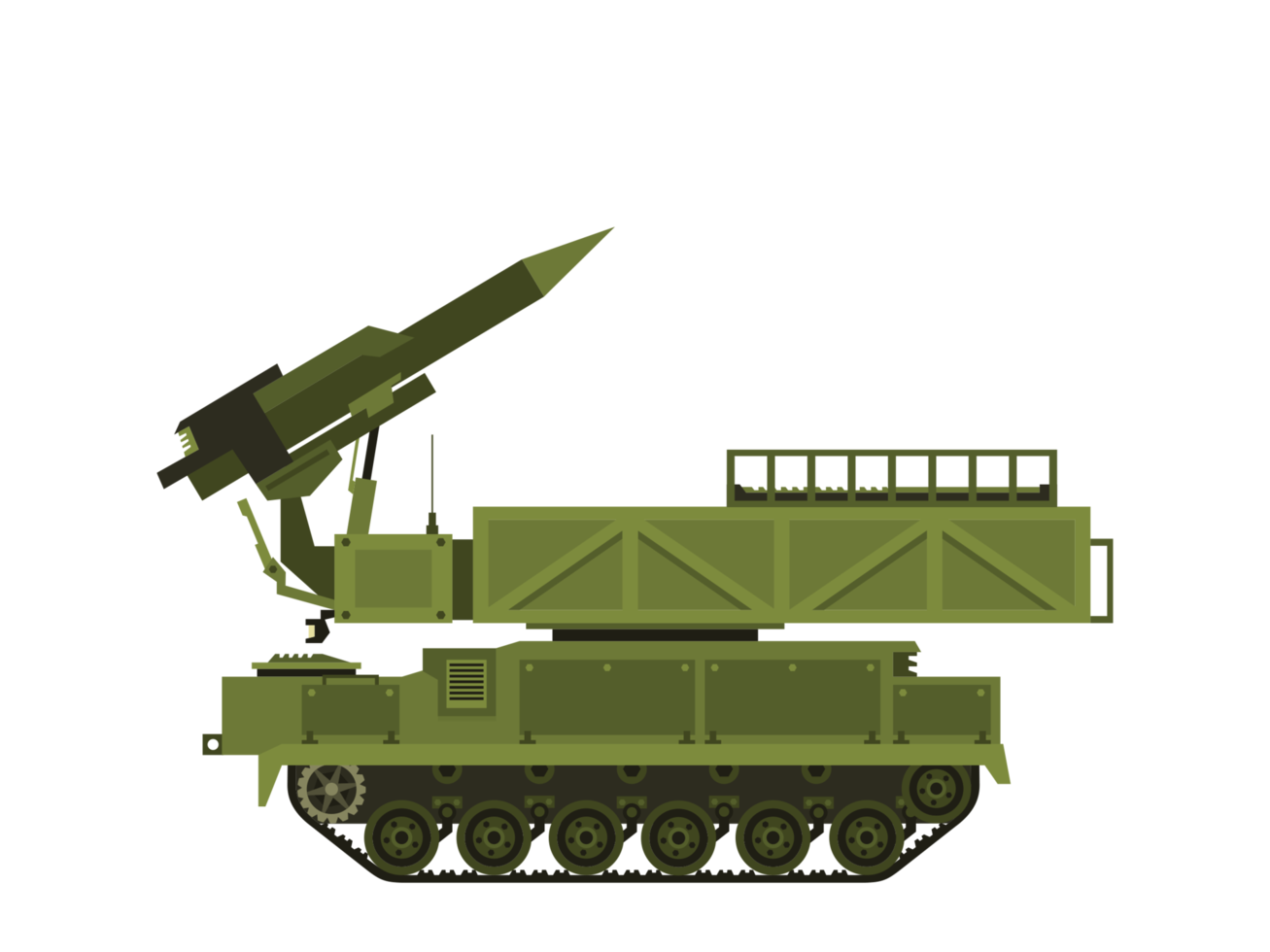 transporte militar tanque png