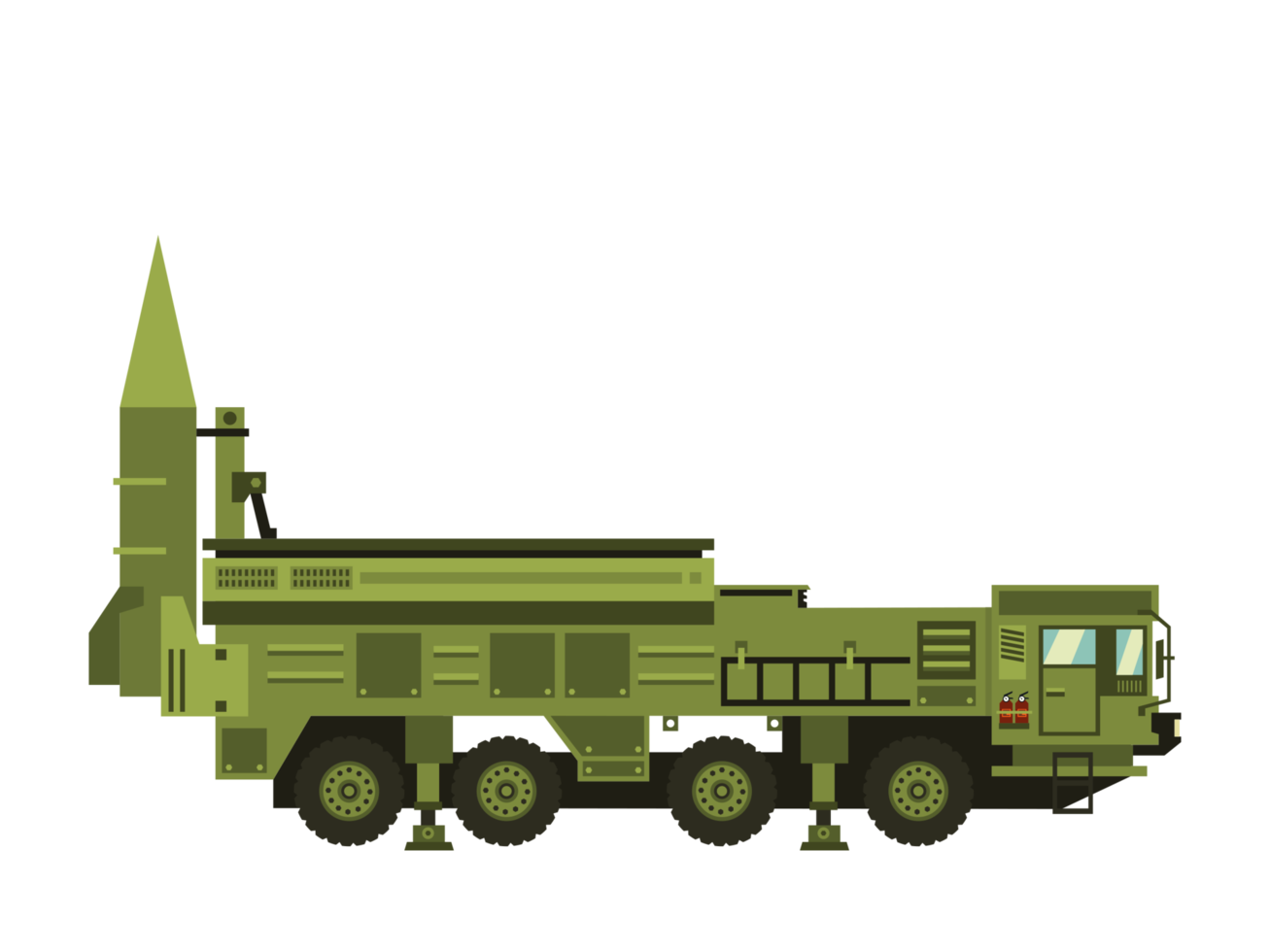 transporte militar tanque png