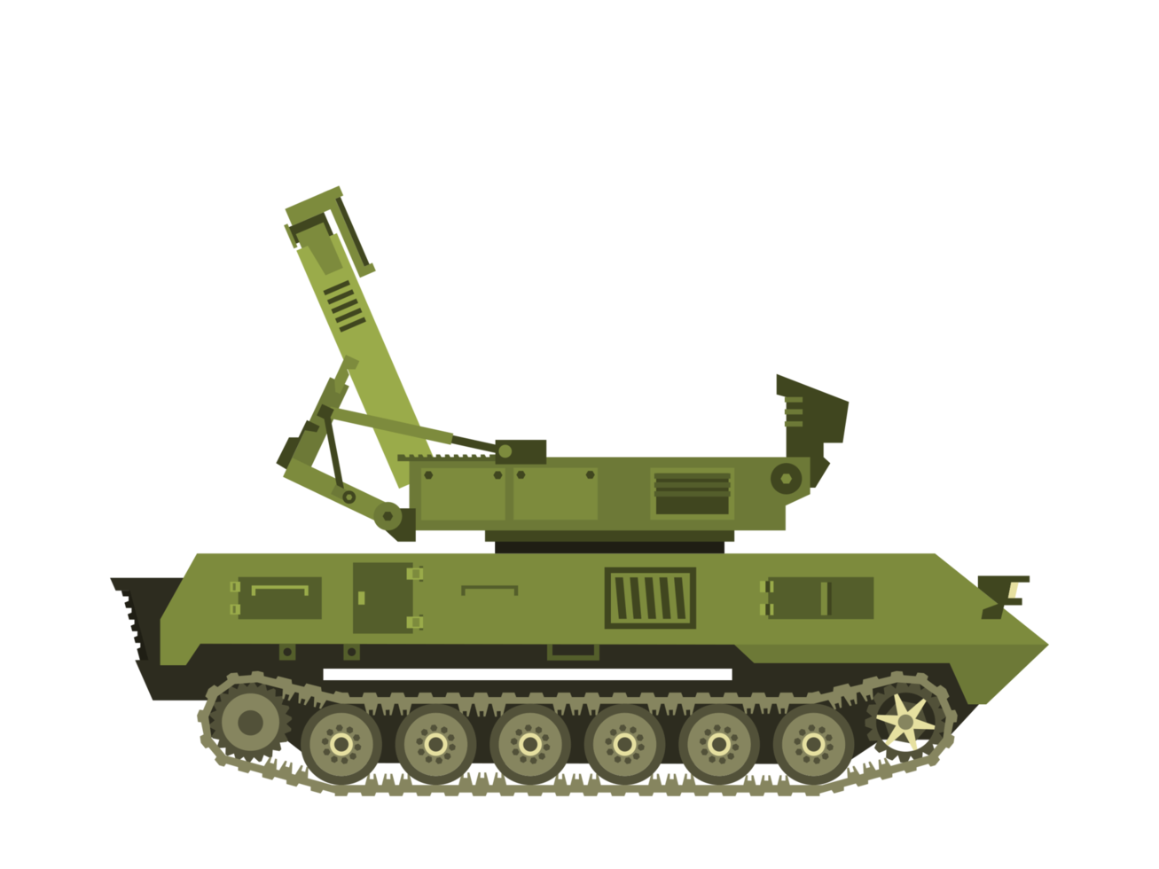 transporte militares tanque png