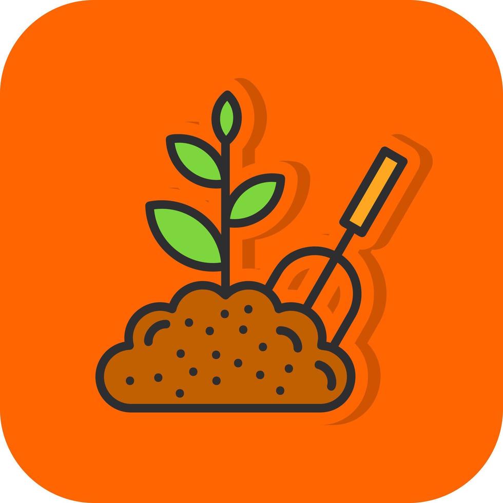 diseño de icono de vector de jardinería