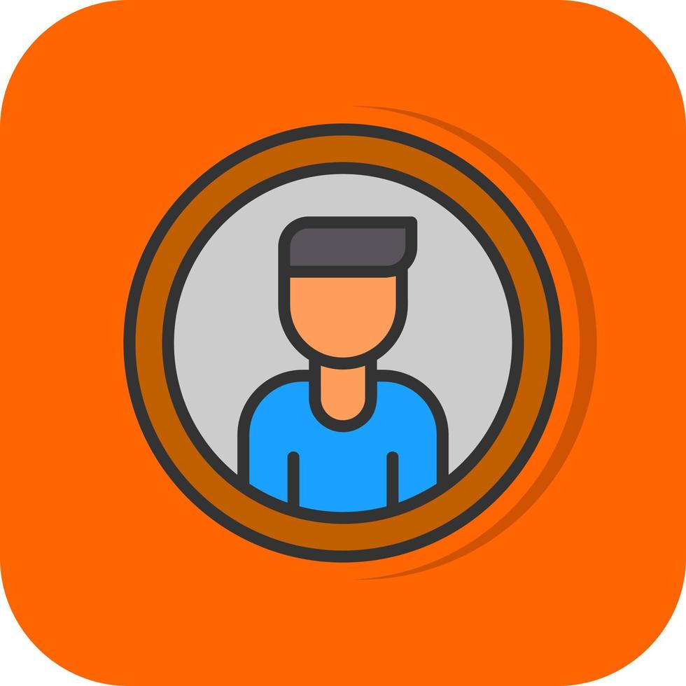 Personal Profile Vector Icon Design