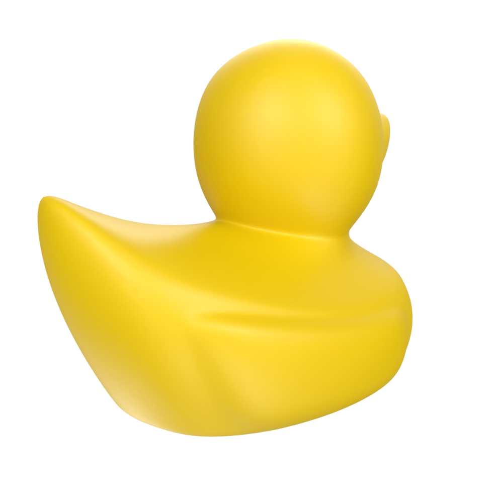 duck animal isolated on transparent png