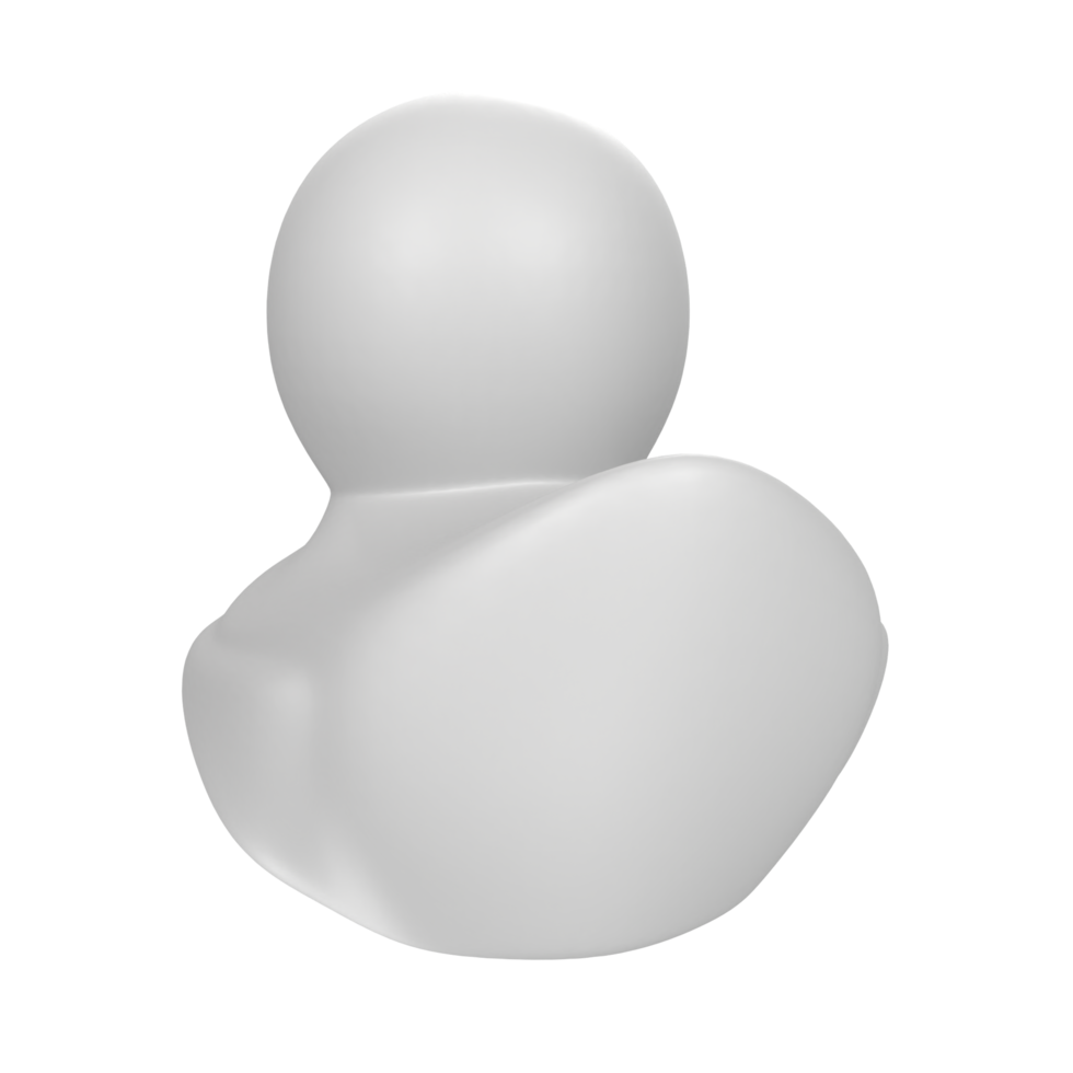 duck animal isolated on transparent png