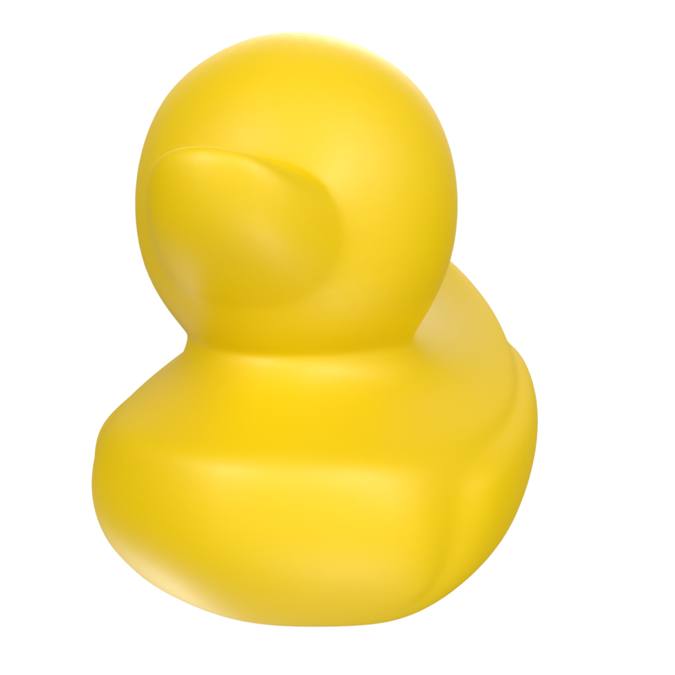 Pato animal isolado em transparente png