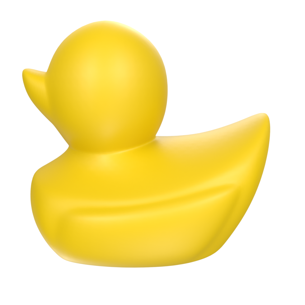 duck animal isolated on transparent png