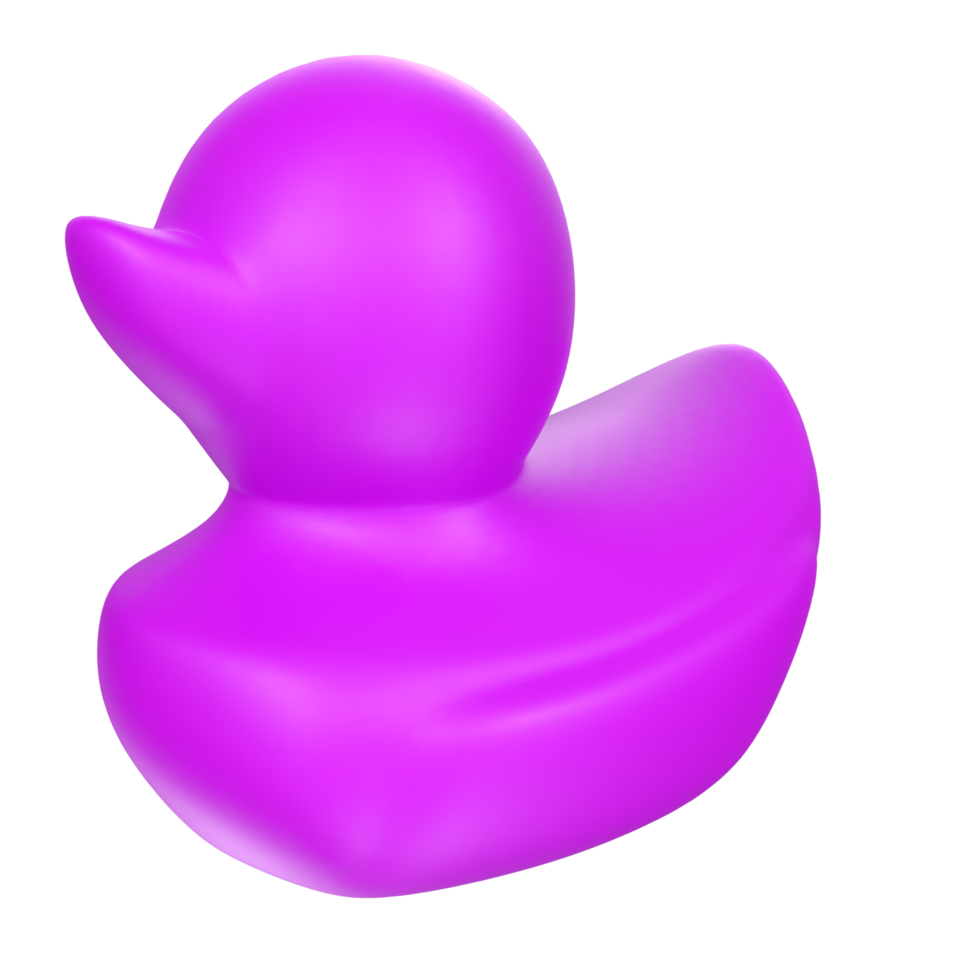 Pato animal isolado em transparente png