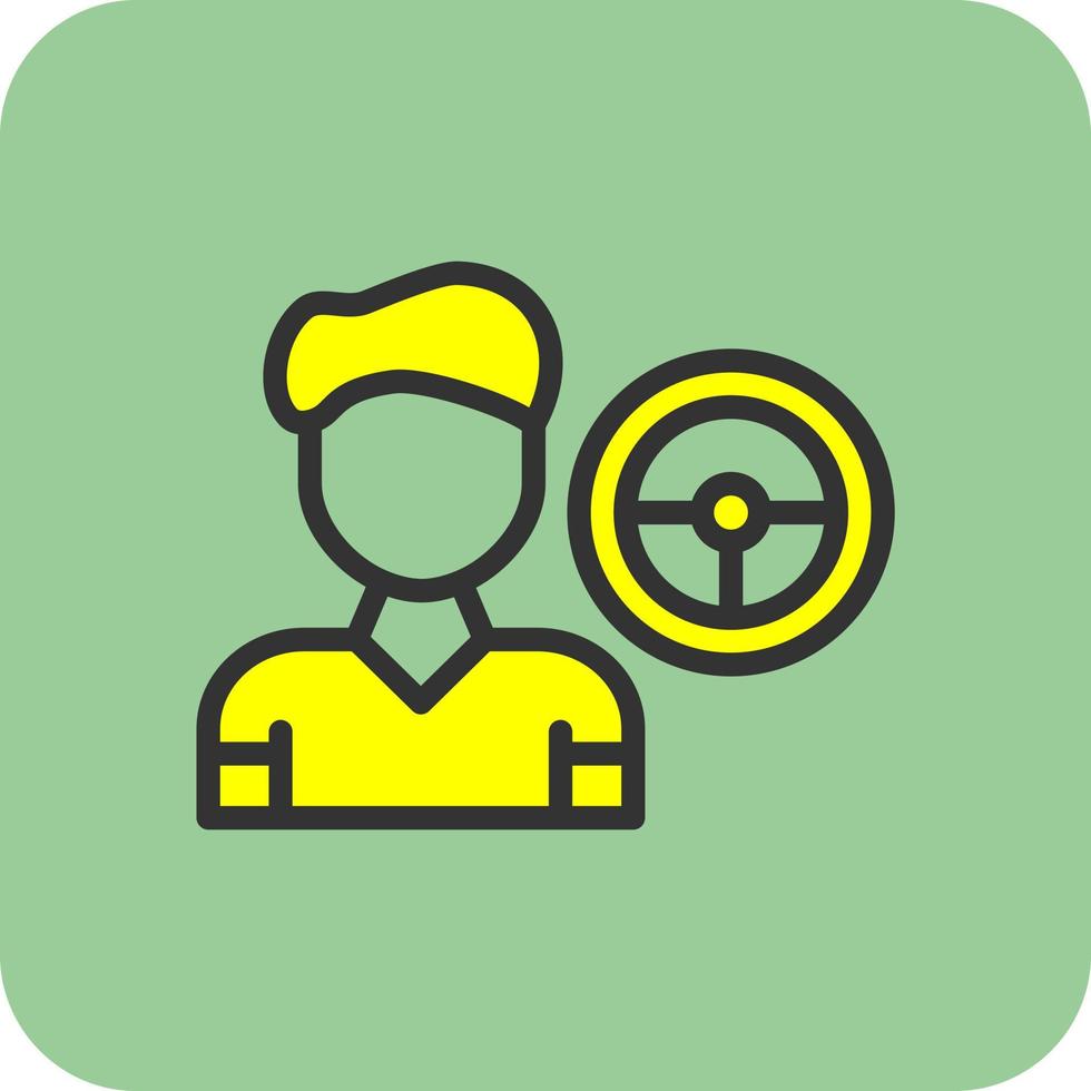Driving Vector Icon Design