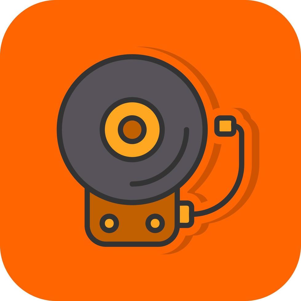 Ring Bell Vector Icon Design