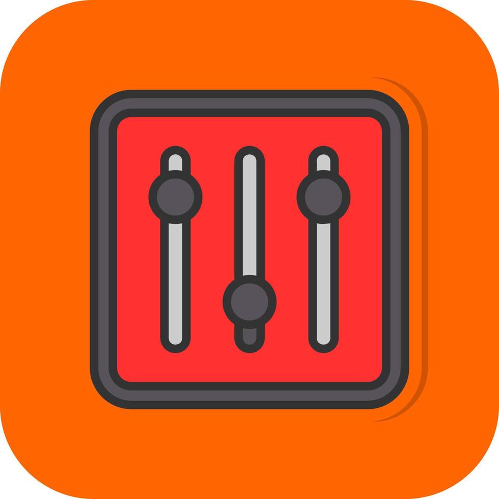 Equalizer Controller Vector Icon Design