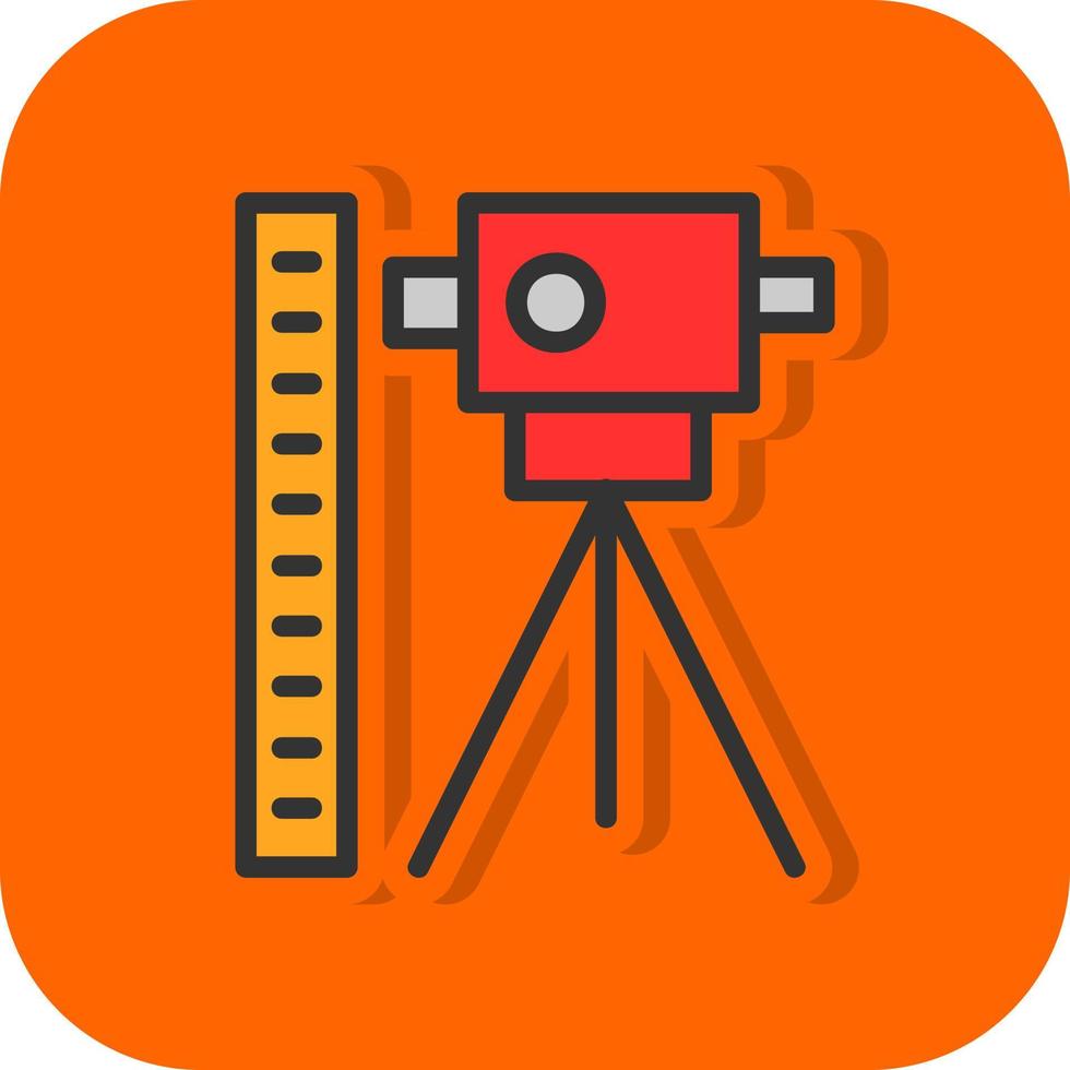 Theodolite Vector Icon Design