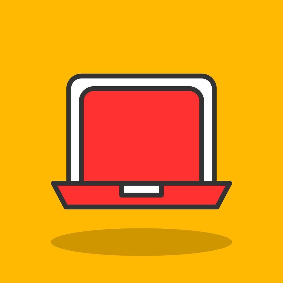 Laptop Vector Icon Design