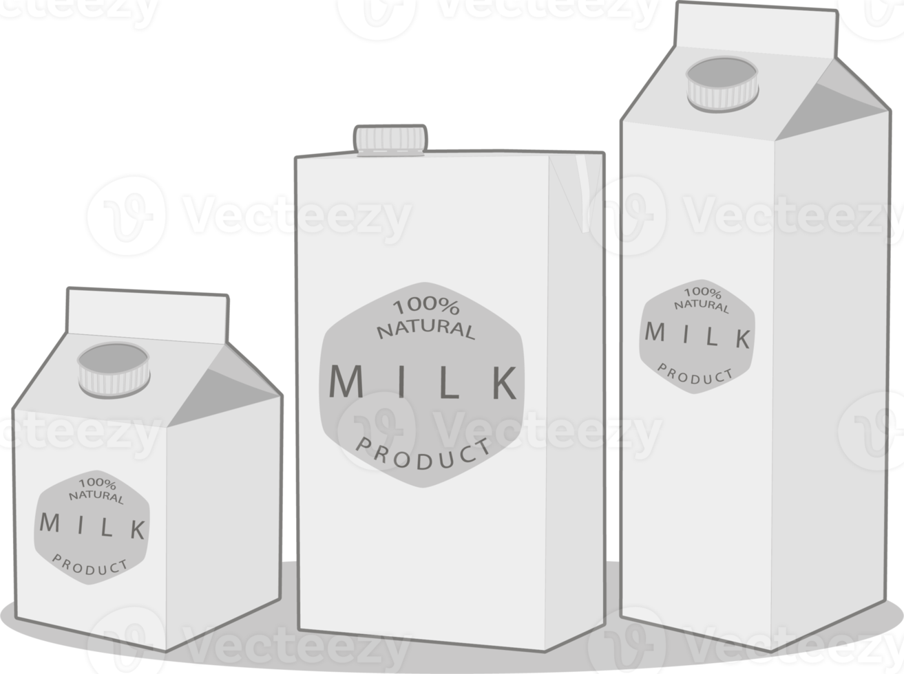 Sweet tasty natural eco product milk png