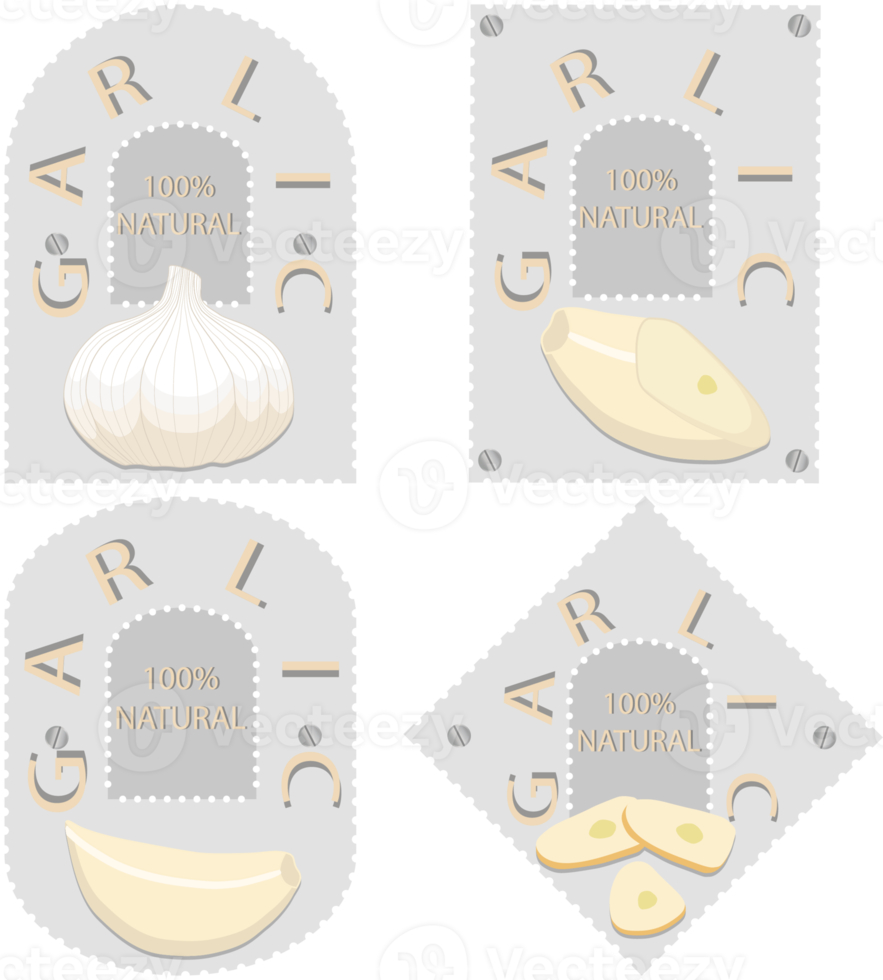 Sweet juicy tasty natural eco product garlic png