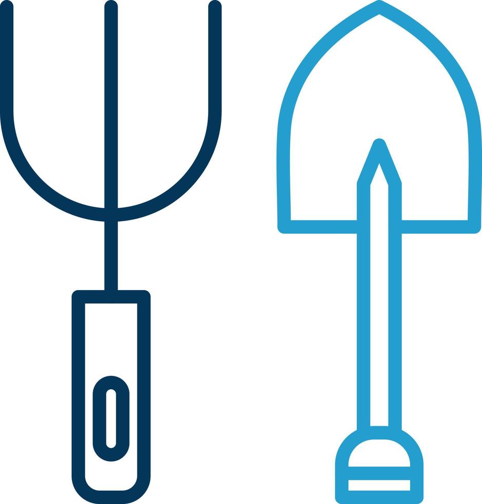 Pitchfork Vector Icon Design