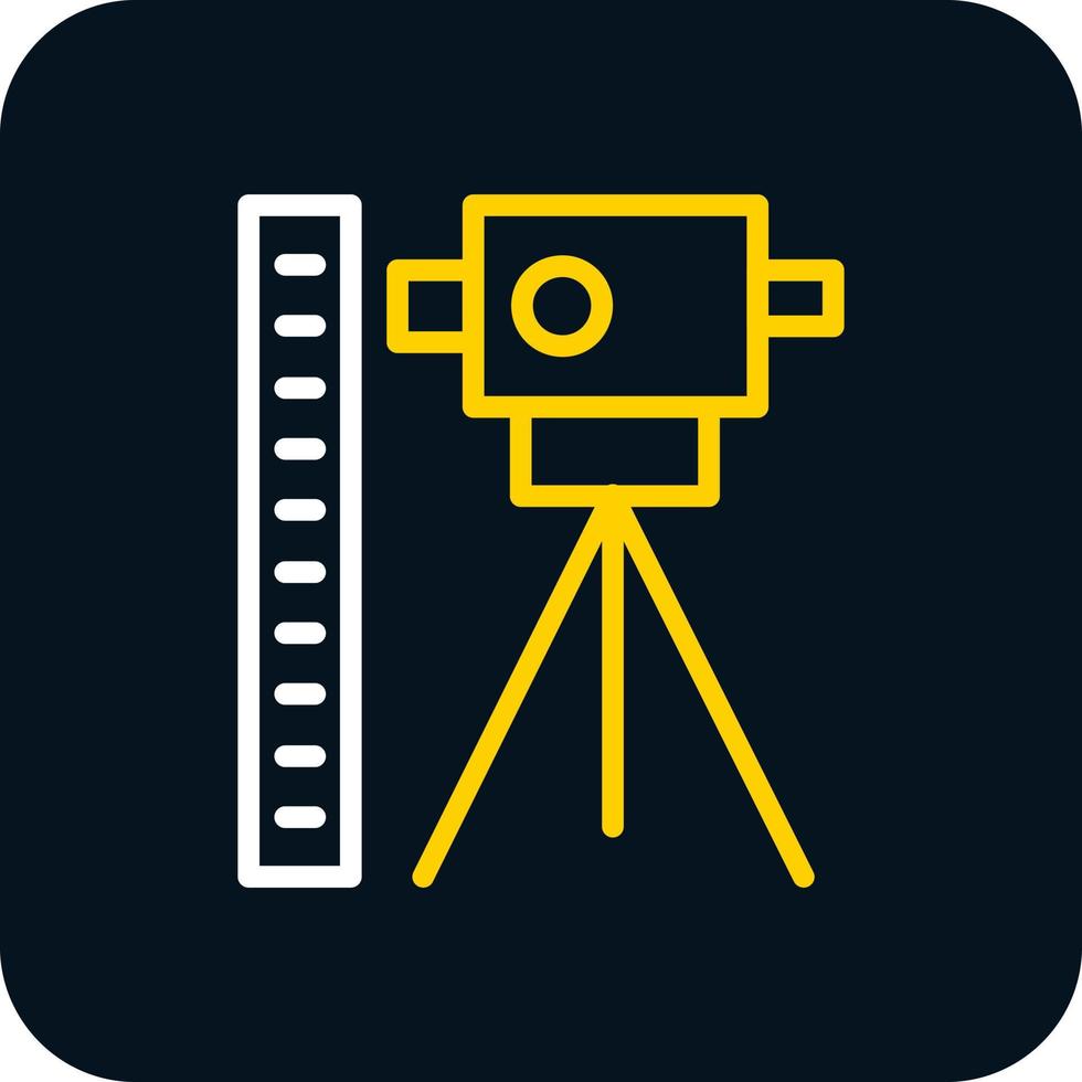 Theodolite Vector Icon Design