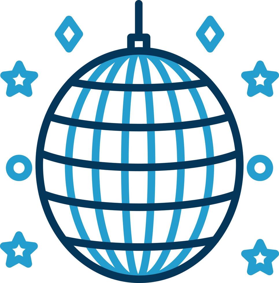Disco Ball Vector Icon Design