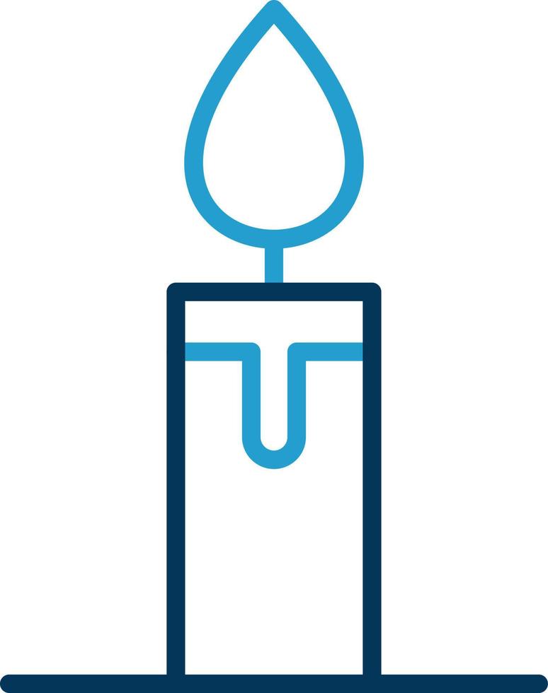 Candle Vector Icon Design