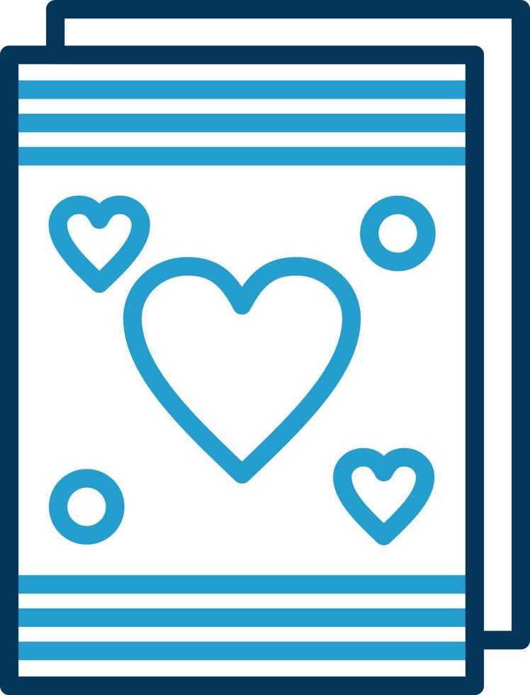 Greeting Card Vector Icon Design