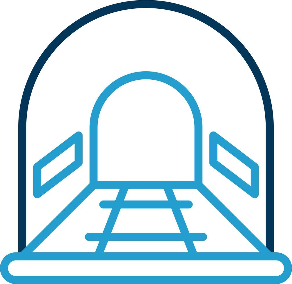 Tunnel Vector Icon Design