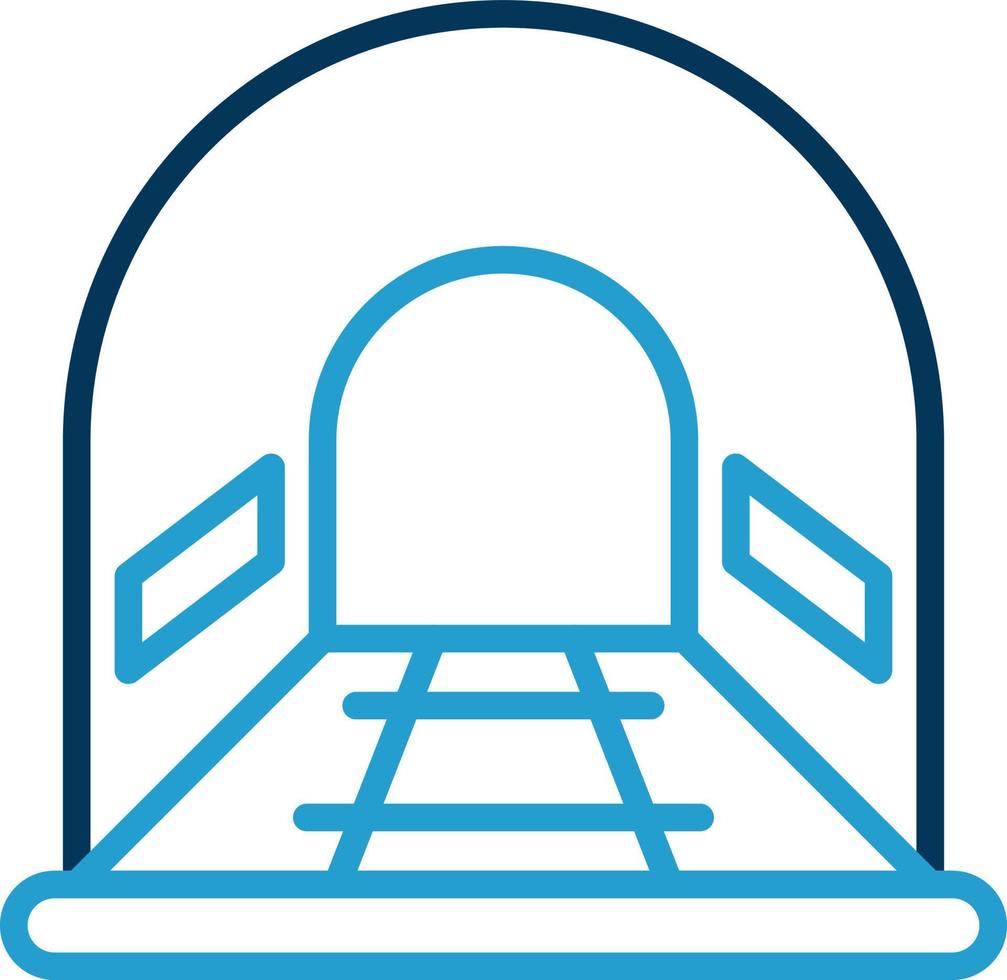 Tunnel Vector Icon Design