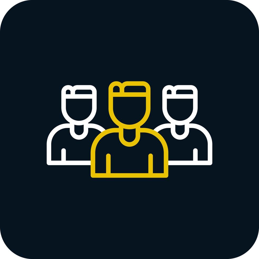 Teamwork Vector Icon Design
